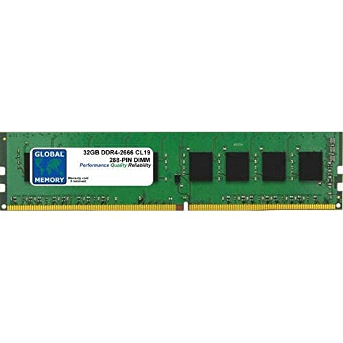32GB DDR4 2666MHz PC4-21300 288-PIN DIMM MEMORY RAM COMPATIBLE